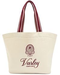 Varley - Robinson Embroidered Canvas Tote Bag - Lyst