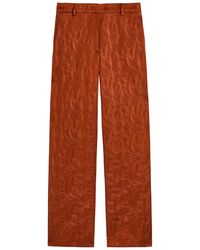 Dries Van Noten - Paxy Jacquard Neoprene Trousers - Lyst