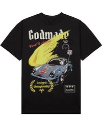 God Made - Road To Heaven Printed Cotton T-Shirt - Lyst