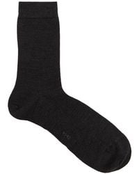 FALKE - Soft Merino Wool-Blend Socks - Lyst