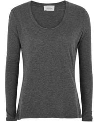 American Vintage - Jacksonville Slubbed Cotton-Blend Top - Lyst
