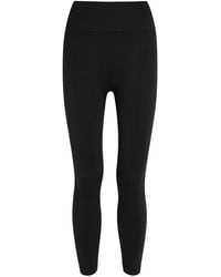 Spanx - Ribbed Sculpting Knit Cropped Leggings - Lyst