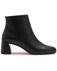 Christian Louboutin - Jane 55 Leather Bootie - Lyst