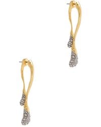 Alexis - Solanales 14kt -plated Drop Earrings - Lyst