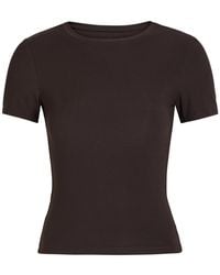 Tala - 365 Ribbed Stretch-Modal T-Shirt - Lyst
