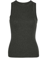 Agolde - Leigh Stretch-Knit Tank Top - Lyst