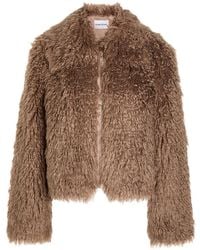 Stand Studio - Zaylee Faux Fur Jacket - Lyst