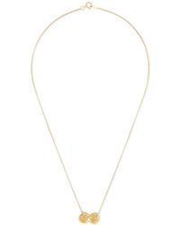 Alighieri - The Path Of The Moons 24kt Gold-plated Necklace - Lyst