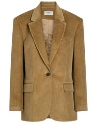 Rohe - Oversized Corduroy Blazer - Lyst