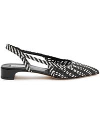 Gabriela Hearst - Perro 25 Woven Leather Slingback Pumps - Lyst