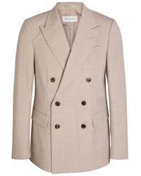 Dries Van Noten - Barry Double-Breasted Woven Blazer - Lyst