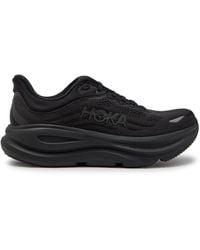 Hoka One One - Bondi 9 Jacquard Mesh-Knit Sneakers - Lyst