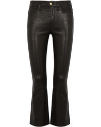 Leather Jeans for Women | Lyst