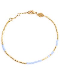 Anni Lu - Asym 18kt Gold-plated Beaded Bracelet - Lyst