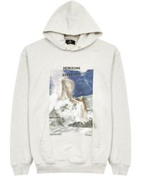 Represent - Higher Truth Printed Hooded Cotton Sweatshirt - Lyst