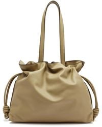 Loewe - Flamenco Large Leather Shoulder Bag - Lyst