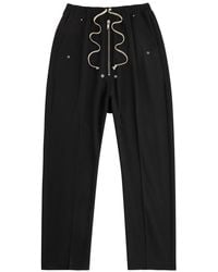 Rick Owens - Bela Tapered-Leg Wool Trousers - Lyst