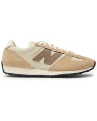 New Balance - 471 Panelled Brushed Suede Sneakers - Lyst