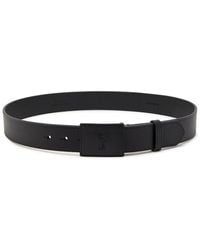 Polo Ralph Lauren - Logo-Plaque Leather Belt - Lyst