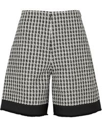 Moncler - Tweed Shorts, Shorts, - Lyst