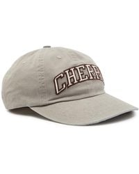 CHERRY LA - Logo-Embroidered Cotton Cap - Lyst