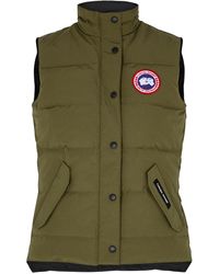 Canada Goose Freestyle Quilted Arctic-tech Shell Gilet - Green