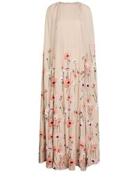 bernadette brown cape dress Winnette Dress in Soft Yellow 40
