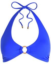 Away That Day - Lido Unidici Scoop Neck Designer Bikini, Ivory, M - Lyst