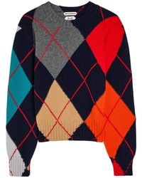 JW Anderson - Pringle Crew-Neck Argle Wool Jumper - Lyst
