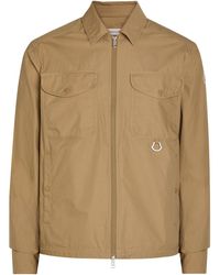 Moncler - Cotton-Poplin Overshirt - Lyst