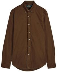 Polo Ralph Lauren - Logo-Embroidered Cotton Shirt - Lyst