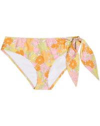 Chloé - Floral-Print Bikini Briefs - Lyst