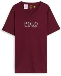 Polo Ralph Lauren - Logo-Print Cotton Pyjama T-Shirt - Lyst