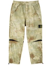 Stone Island - Camouflage-Print Shell Trousers - Lyst