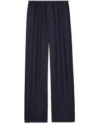 Rohe - Relaxed Straight-Leg Silk Trousers - Lyst