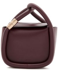 Boyy - Wonton Charm Leather Top Handle Bag - Lyst
