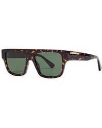 Gucci - Flattop Square-Frame Sunglasses - Lyst