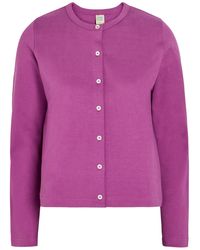 Flore Flore - Poppy Cotton Cardigan - Lyst