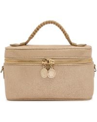 Stella McCartney - Falabella Faux Suede Vanity Case - Lyst