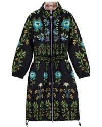 FARM Rio - Winter Garden Reversible Floral-Print Shell Jacket - Lyst