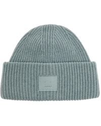 Acne Studios - Pana Face Wool-Blend Beanie - Lyst