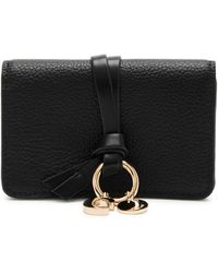 Chloé - Alphabet Leather Card Holder - Lyst