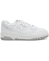 New Balance - 550 Panelled Leather Sneakers - Lyst