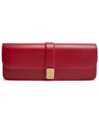 KHAITE - Blake Leather Clutch - Lyst