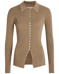 Rohe - Ribbed Stretch-Cotton Shirt - Lyst
