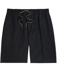 Maison Margiela - Cotton-Blend Shorts - Lyst