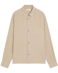 FRAME - Plaid Woven Shirt - Lyst