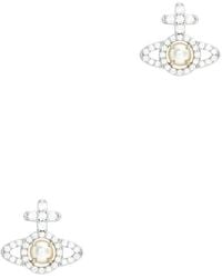 Vivienne Westwood - Olympia Embellished Orb Stud Earrings - Lyst