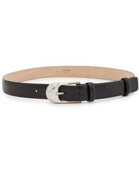 KHAITE - Dome Leather Belt - Lyst