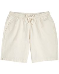 Universal Works - Simple Linen-Blend Shorts - Lyst